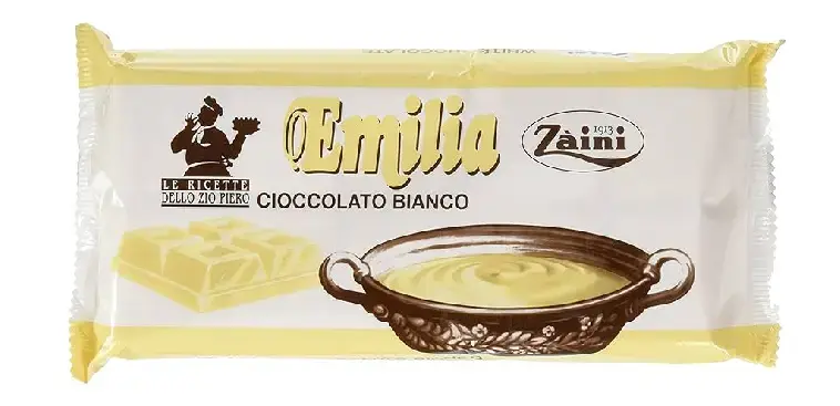 CIOCCOLATO BIANCO EMILIA ZAINI KG 1
