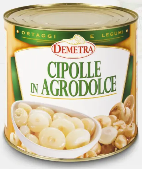 CIPOLLE AGRODOLCE DEMETRA KG 2.65