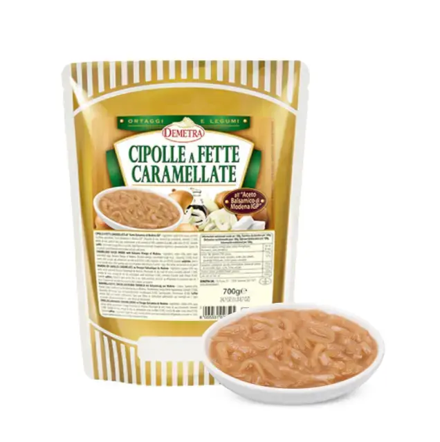 CIPOLLE CARAMELLATE DEMETRA GR 700 IN BUSTA