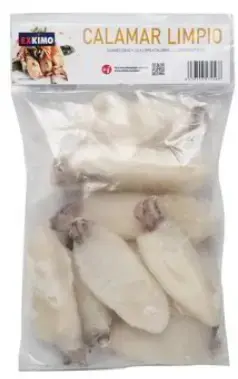 CALAMARI U/10 IQF 10X800 PULITI.INDOP