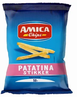 PATATINA STIKKER GR 50 X 32 PZ AMICA CHIPS