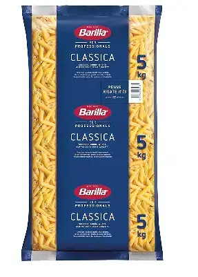 PASTA BARILLA PENNE RIGATE N. 73 KG. 5