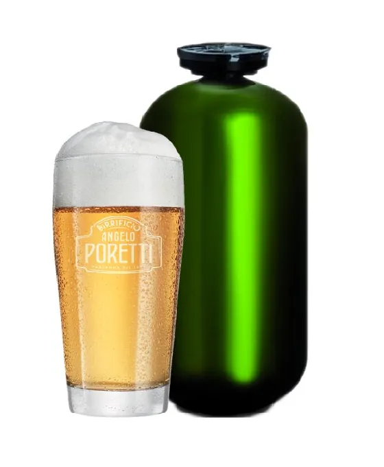 FUSTO BIRRA BAP 5 LUPPOLI DOPPIO MALTO CHIARA MODULAR LT. 20