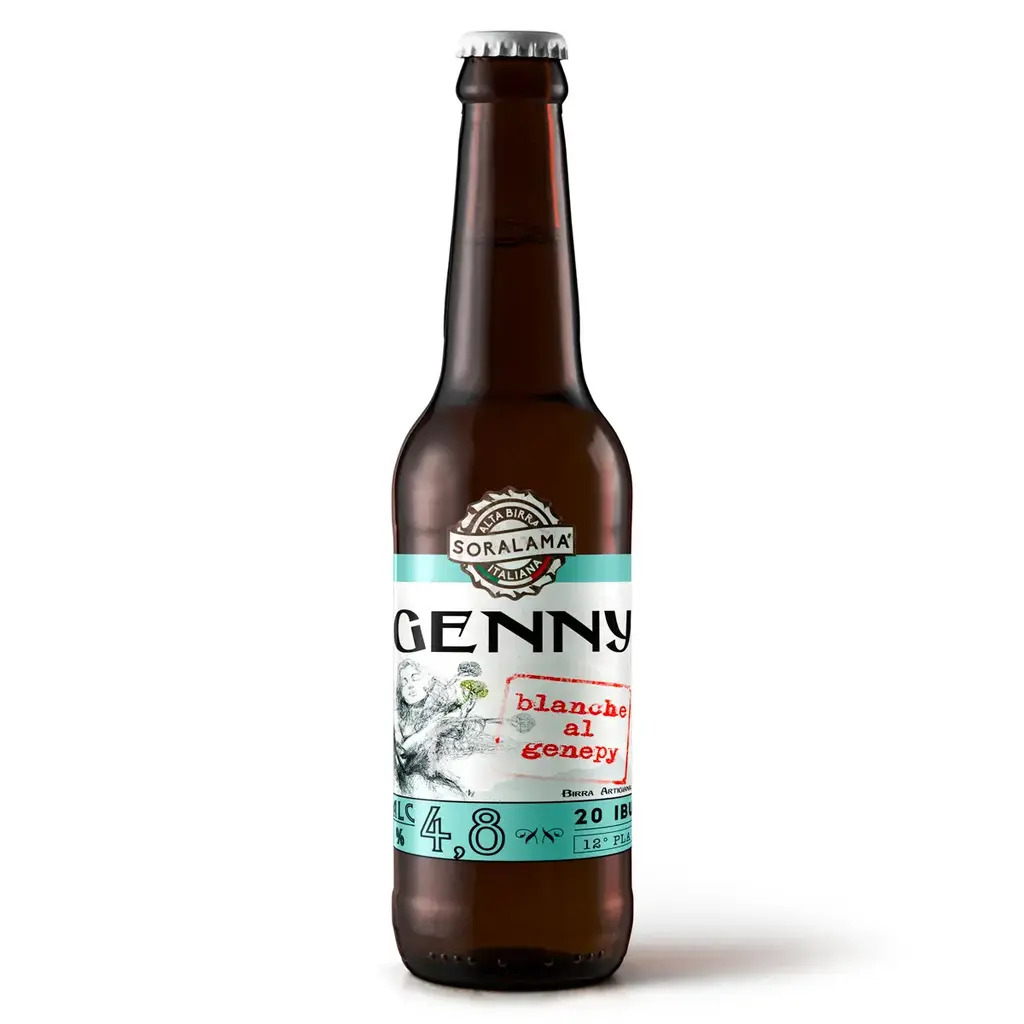 BIRRA ARTIGIAN. GENNY BLANCHE CL 33 AL PZ