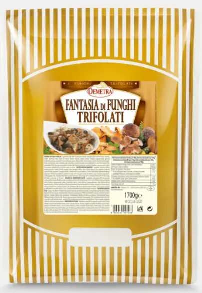 FANTASIA DI FUNGHI TRIFOLATI  DEMETRA BUSTA GR. 1700