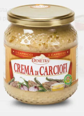 CREMA DI CARCIOFI DEMETRA ML. 580