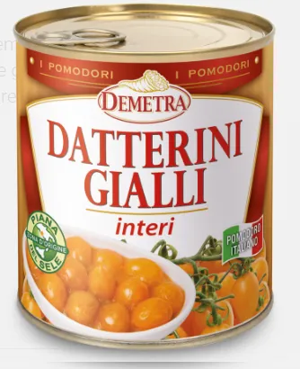 DATTERINI GIALLI INTERI DEMETRA GR 800