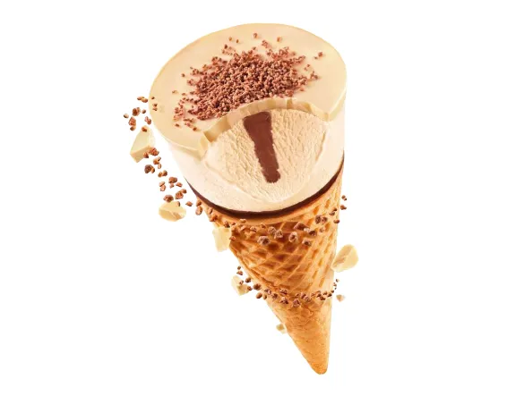 E323 - KINDER BUENO FERRERO ICE CREAM CONE WHITE T1 X 20