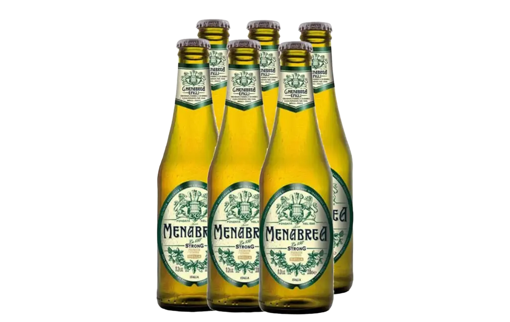 BIRRA MENABREA STRONG 8% 0.33 X 24