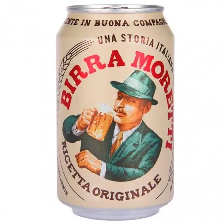 BIRRA MORETTI LATTINA 0.33 X 24