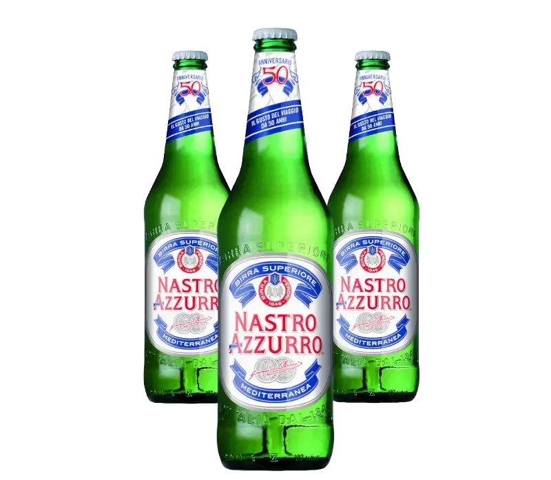 BIRRA NASTRO AZZURRO 62 X 12 PZ.