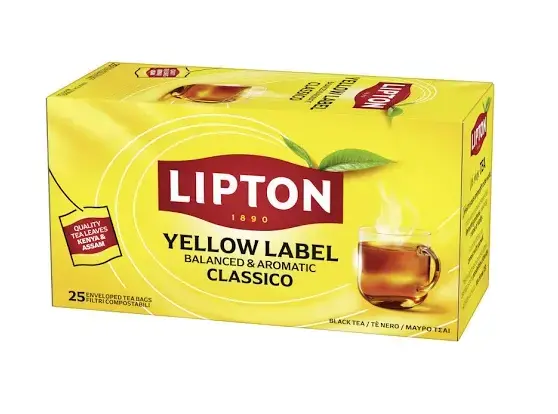 THE LIPTON YELLOW X 25 FILTRI