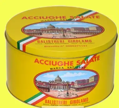 ACCIUGHE SALATE ITALIA TIMONE 2 BARRE KG 5