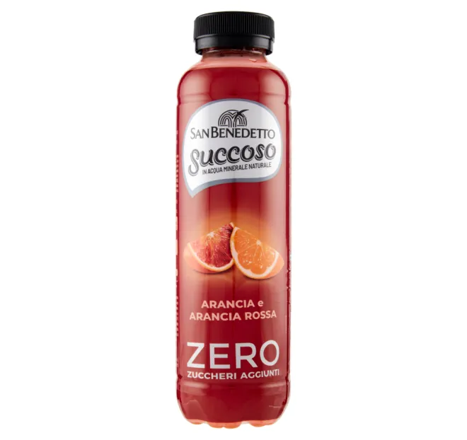 SUCCOSO ZERO ARANCIA ROSSA PET 0,4 X 12