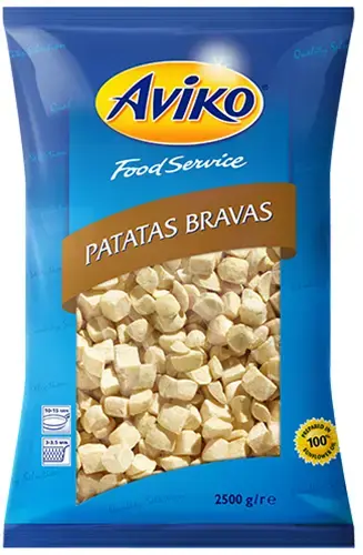 0559 - PATATE CUBETTONI BRAVAS AVIKO 4X2,5 al kg