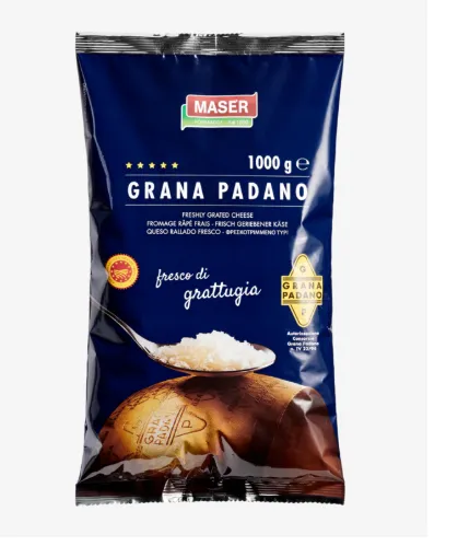 GRANA PADANO GRATTUGIATO KG. 1 AL KG.