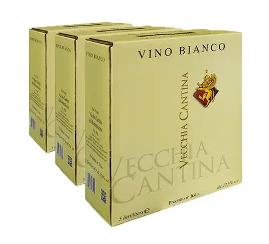 VINO BIANCO VECCHIA CANTINA MONTEPULCIANO LT 5