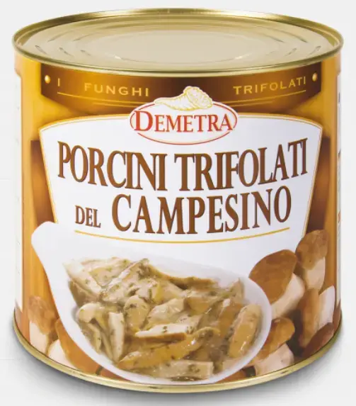 PORCINI TRIFOLATI CAMPESINO DEMETRA KG 3