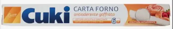 CARTA FORNO CUKI MT 6