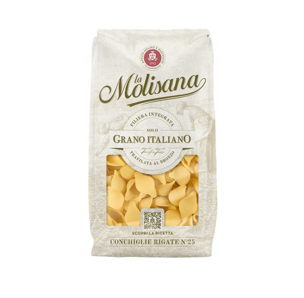PASTA SEM. MOLISANA 25 CONCHIGLIE RIGATE 500