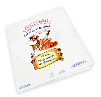 CARTA ACCOPPIATA MACELLERIA 33X45