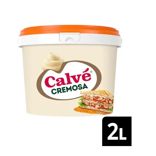 MAIONESE CALVE' CREMOSA SECCHIELLO  LT 2