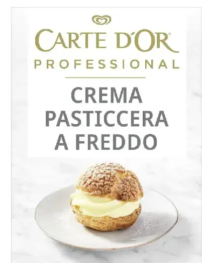 PREPARATO PER CREMA PASTICCERA A FREDDO  CARTE D'OR GR 900