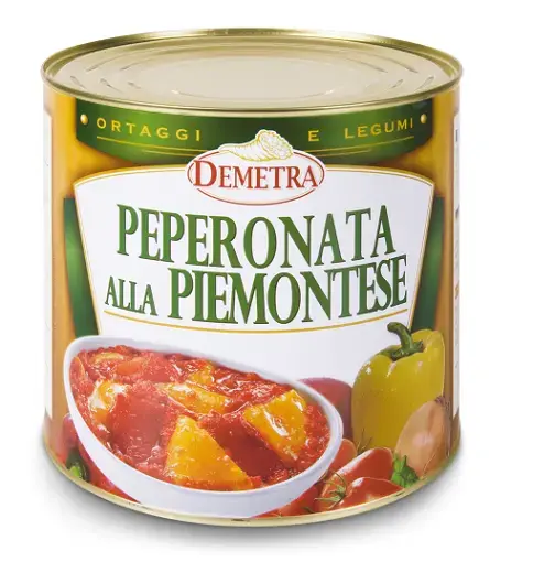 PEPERONATA ALLA PIEMONTESE DEMETRA LATTA KG. 3