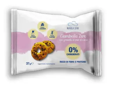 CIAMBELLA ZERO CON GRANELLA DI CACAO