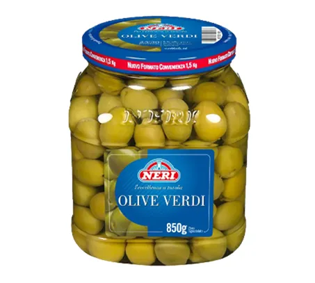 [6705] OLIVE VERDI INTERE 1500 GR V/V NERI