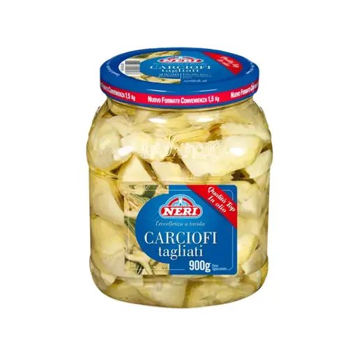 [7774] CARCIOFI TAGLIATI 1350/900 NERI