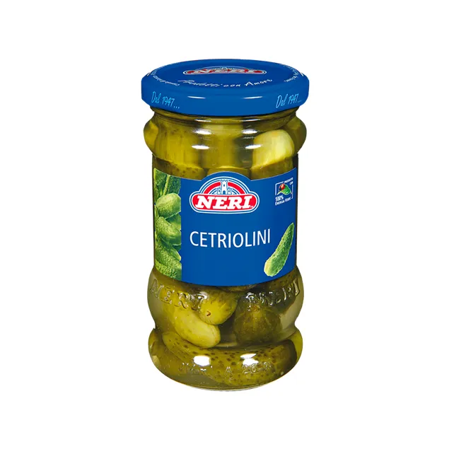 [7885] CETRIOLI 314 GR V/V NERI