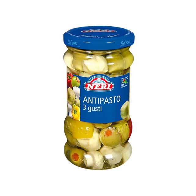 [7890] ANTIPASTO TRE GUSTI 314 GR V/V NERI