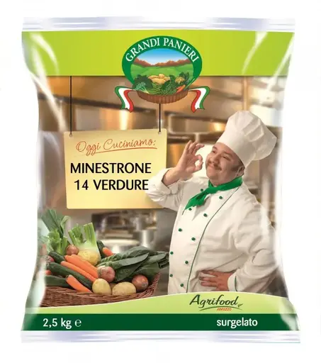 [AGRIFOOD016] CMI01 - MINESTRONE SURGELATO GP KG. 2.5