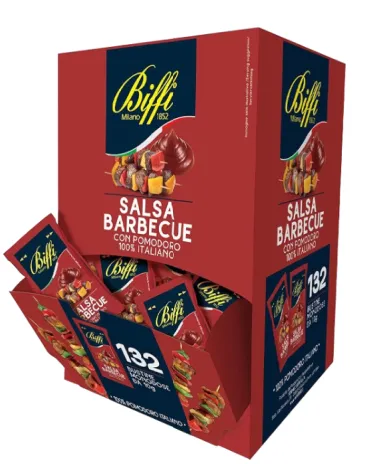 [BIFFI115] SALSA BARBECUE BIFFI MONODOSE GR 10 X 132 PZ