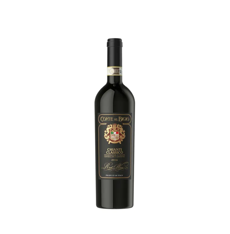 [CARTAVINI021] VINO ROSSO CHIANTI CLASSICO DOCG CORTE AL BIGIO CL. 75