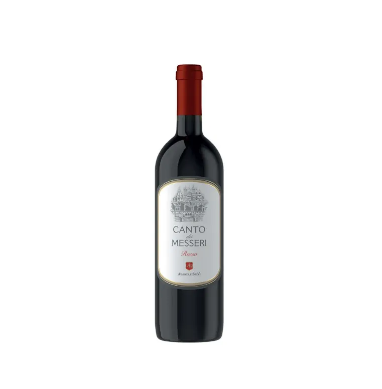 [CARTAVINI029] VINO ROSSO D'ITALIA 12 % CANTO DEI MESSERI CL. 75