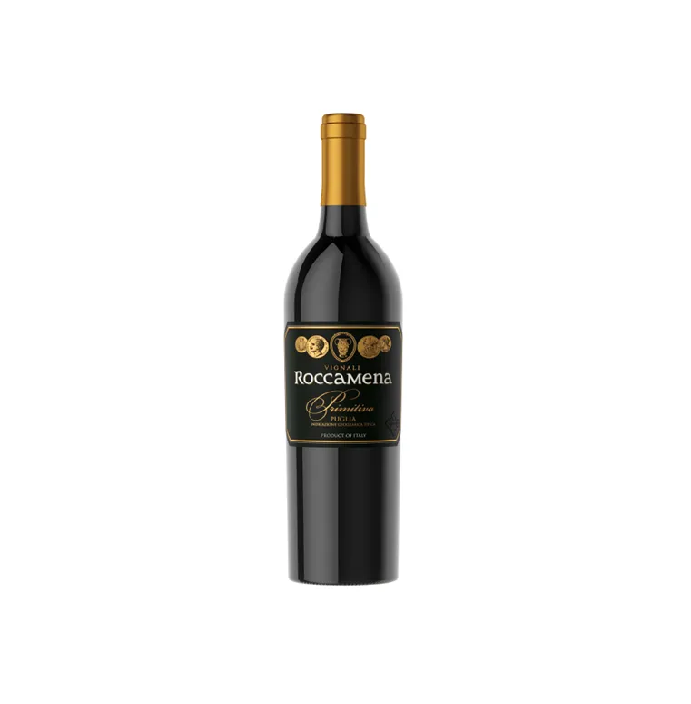 [CARTAVINI032] VINO ROSSO SALICE SALENTINO DOC ROCCAMENA CL. 75