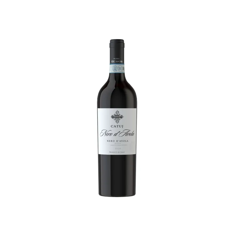 [CARTAVINI034] VINO ROSSO NERO D'AVOLA SICILIA DOC VIGNALI ROCCAMENA CL. 75