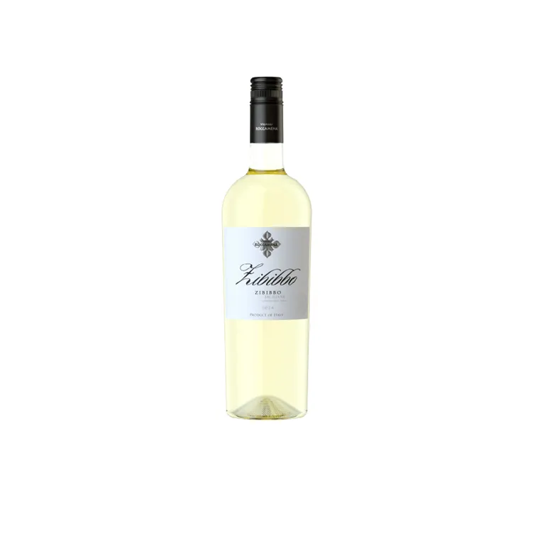 [CARTAVINI050] VINO BIANCO TERRE SICILIANE IGT ZIBIBBO ROCCAMENA CL. 75