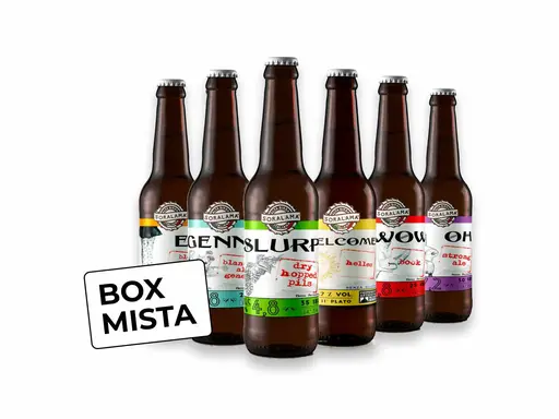 [CRUS021] BIRRA BOX SLURP/WOW/GENNY/BIT.CAL 12PZX33 CL