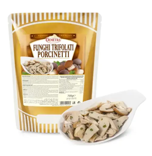 [DEMETRA5377] FUNGHI TRIFOLATI PORCINETTI DEMETRA BUSTA G 700