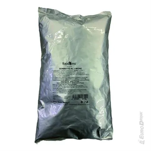 [FOODNESS108] SORBETTO AL LIMONE FOODNESS BUSTA DA KG. 1