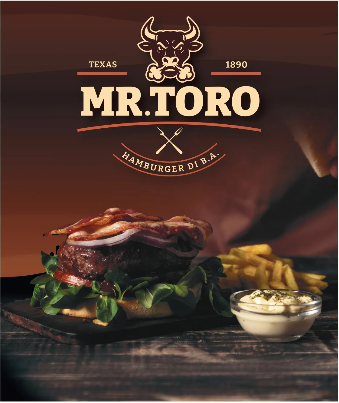 [HAM015] HAMBURGER MR TORO 180 GR X 34 PZ A CT