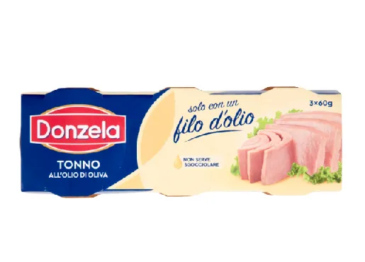 [ICAT07] TONNO OLIO OLIVA DONZELA GR. 60 X 3