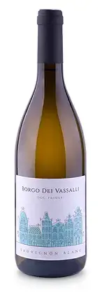 [ISONZO005] SAUVIGNON BLANC DOC DOP FRIULI ISONZO BORGO DEI VASSALLI CL 75