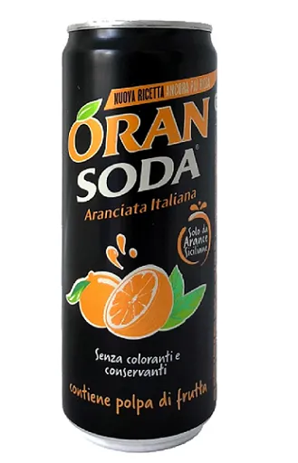 [PART45A] ORANSODA LATTINA SLEEK 0.33 X 24 PZ.