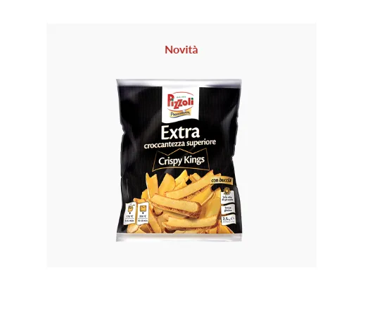 [PIZZOLI006] 517106 - PATATE EXTRA CRISPY KINGS (BARCHETTE) PIZZOLI KG 2,5