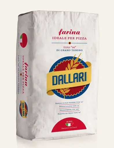 [X000086] FARINA DALLARI  00  PIZZA KG 25 w240