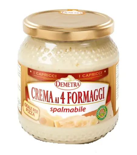 [X000530] CREMA AI 4 FORMAGGI  DEMETRA SPALMABILE GR. 580